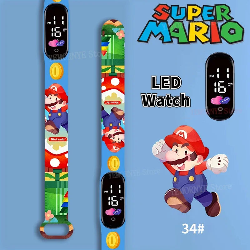 Mario Bros  Waterproof Digital Watch