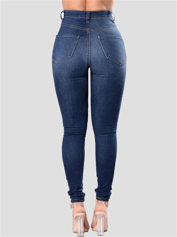 Slim Fit Jeans High Waist