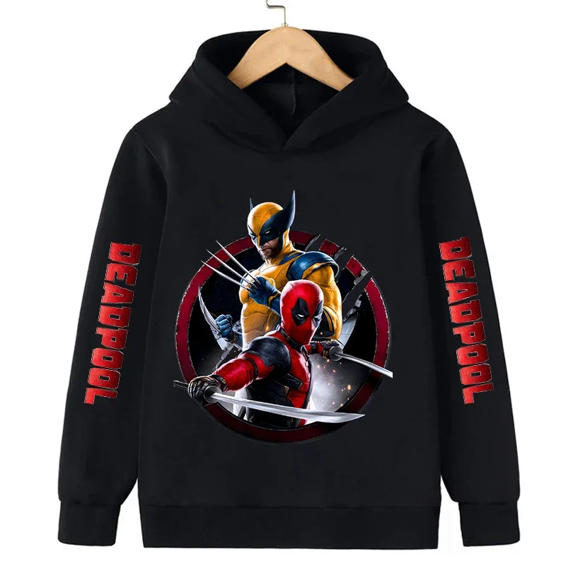 Deadpool & Wolverine Children Hooded Sweatshirts