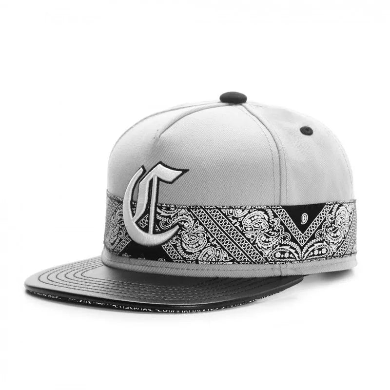 Bandanna Print Baseball cap