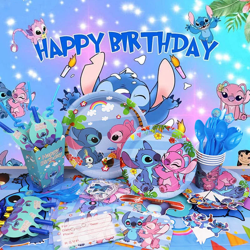 Stitch Birthday Party Decoration