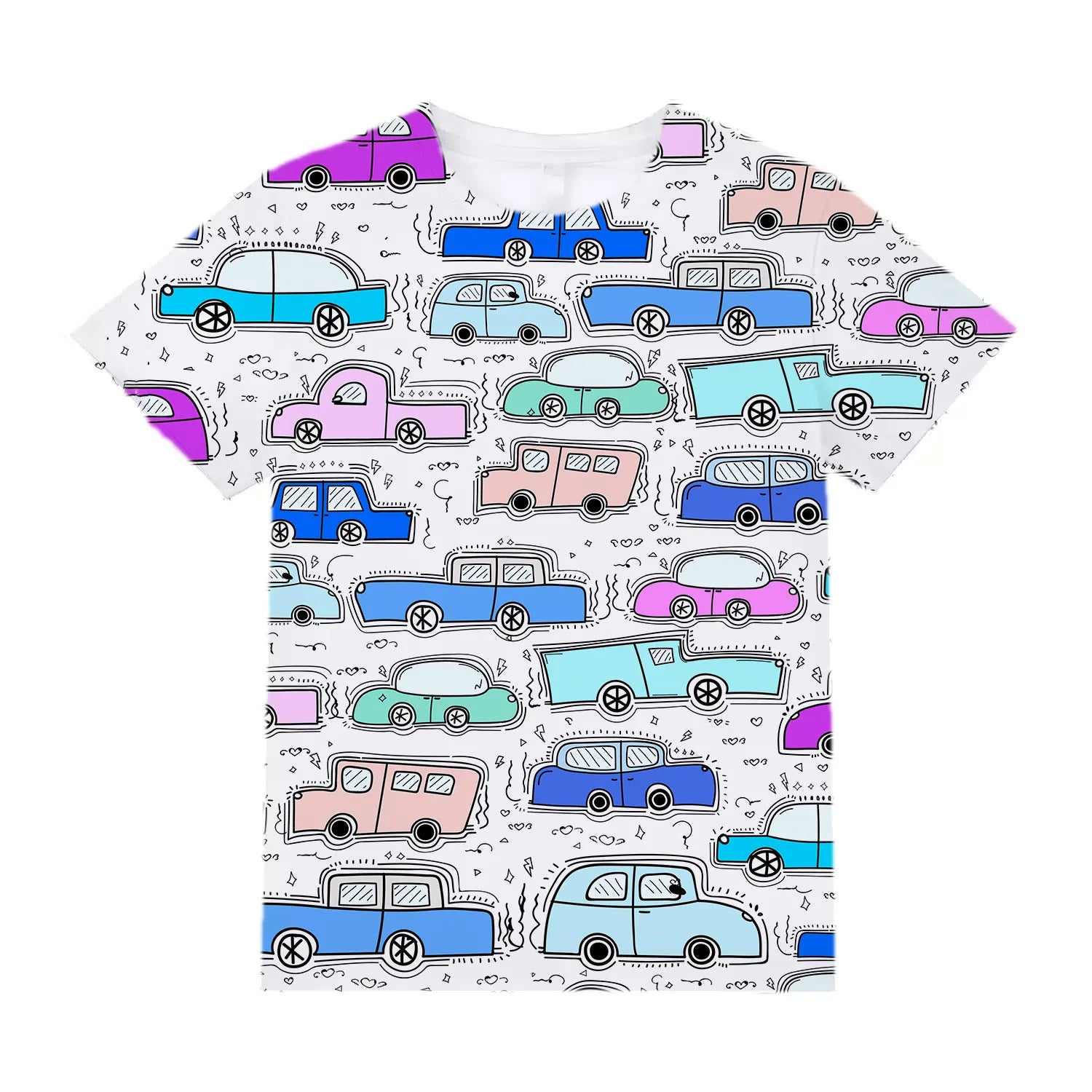 Cartoon Car  T-Shirt