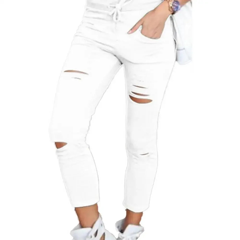 Cargo Pants Women  Slim High Waiste