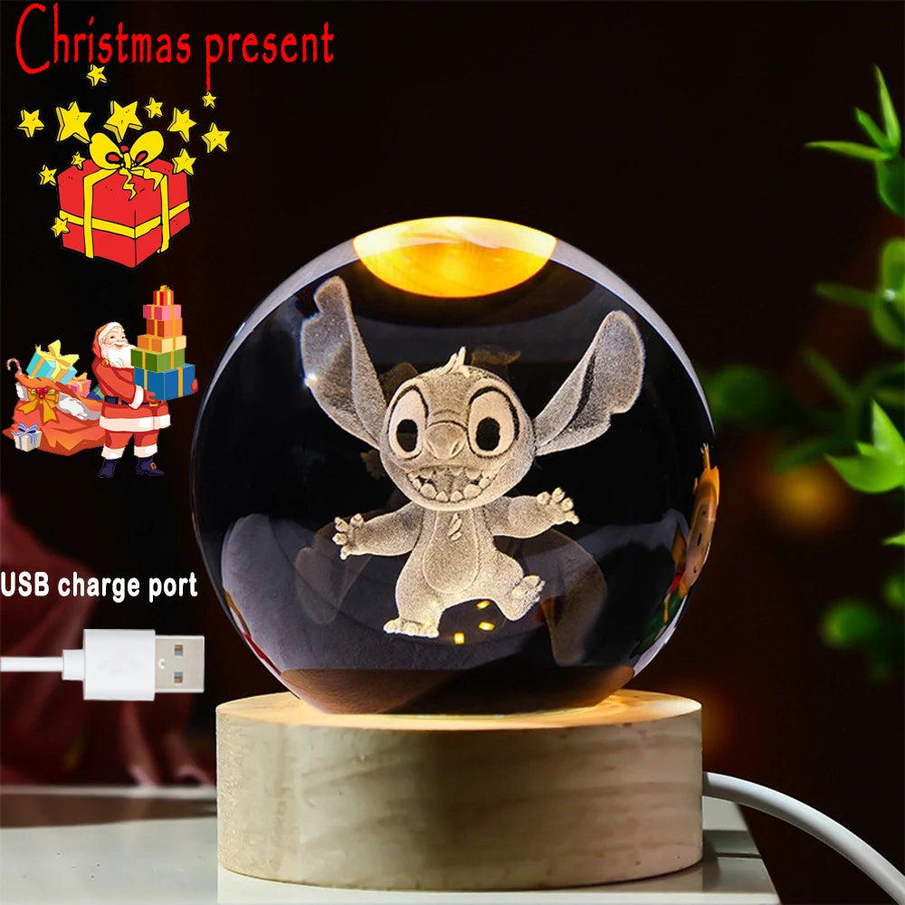 6cm 3D Crystal Ball