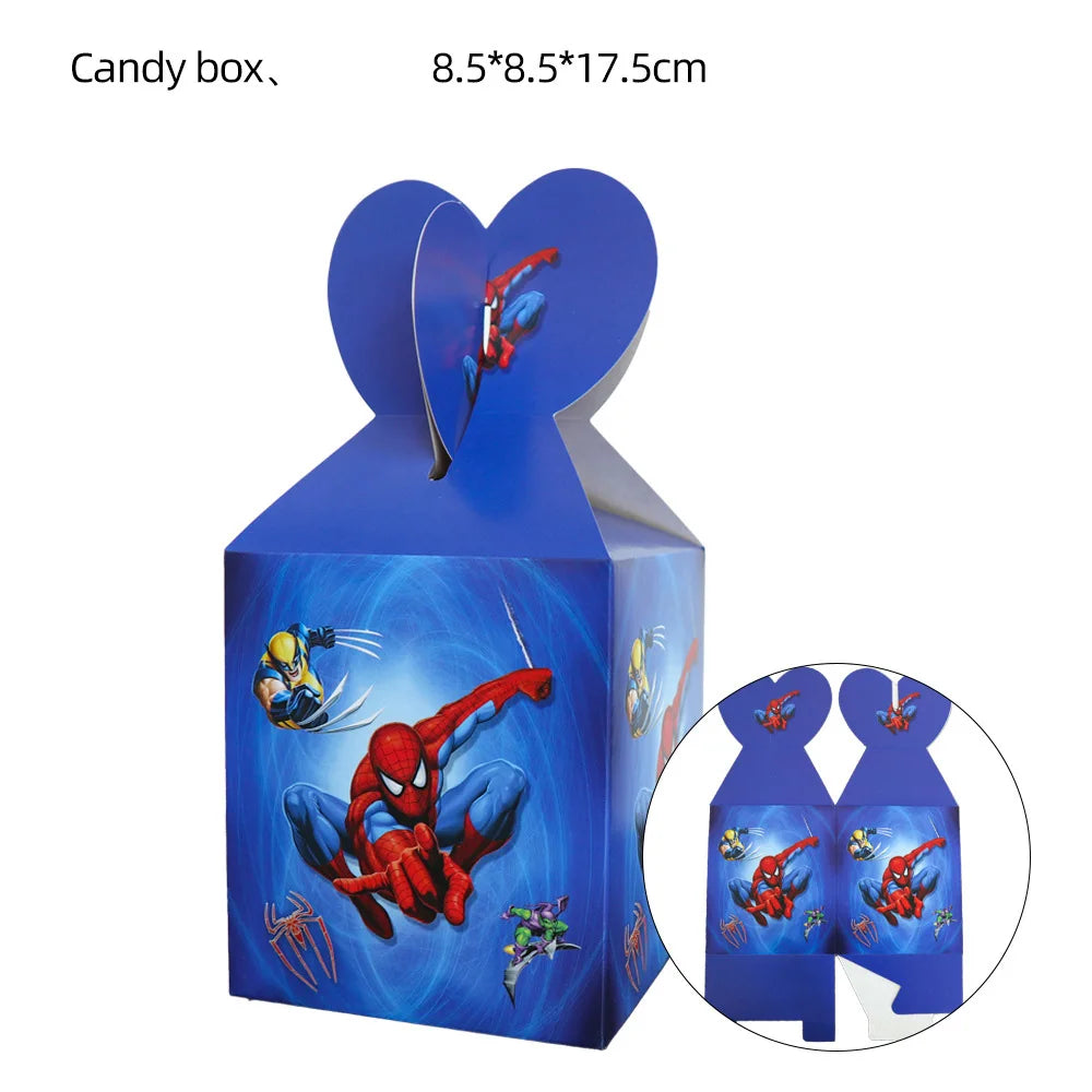 New Spiderman Theme Birthday Party Decorations