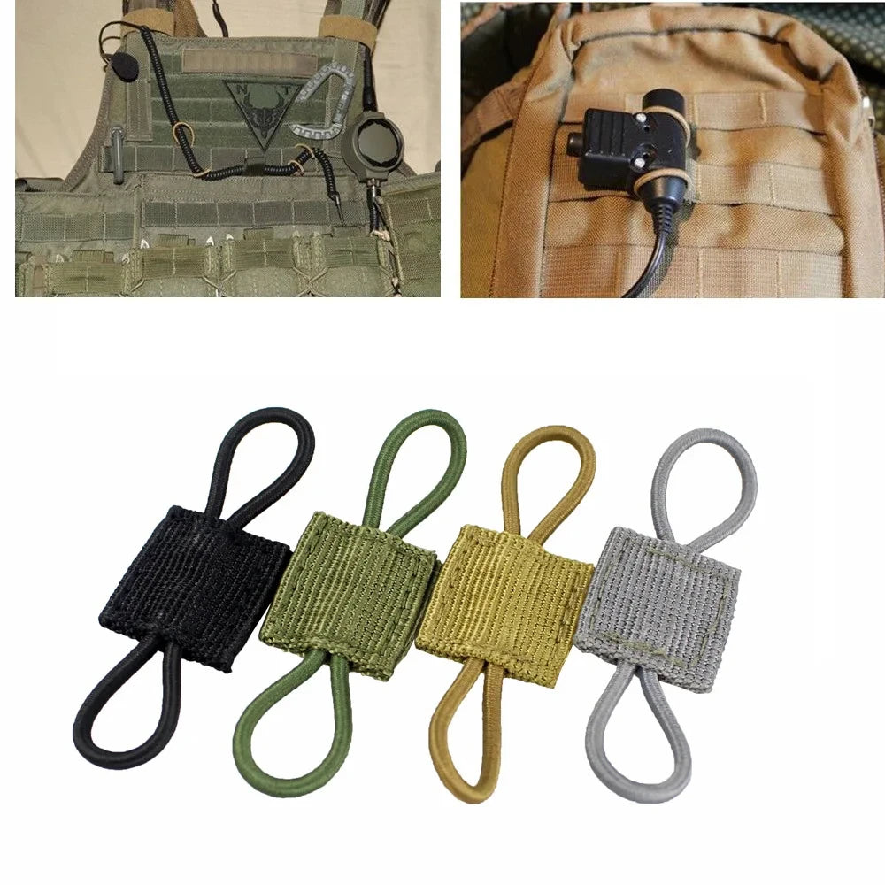 5Pcs Tactical Buckle Fixed Binding Retainer