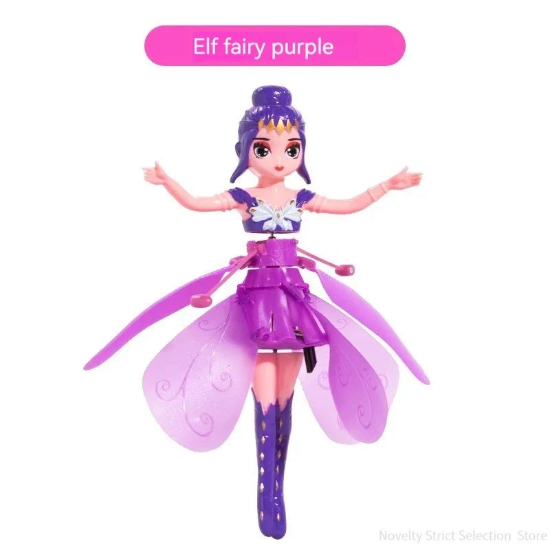 Little Princess Rotating Luminous Helicopter Doll