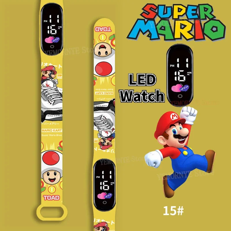 Mario Bros  Waterproof Digital Watch