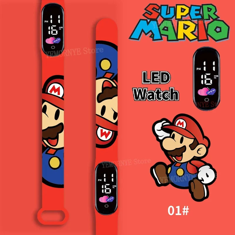 Mario Bros  Waterproof Digital Watch