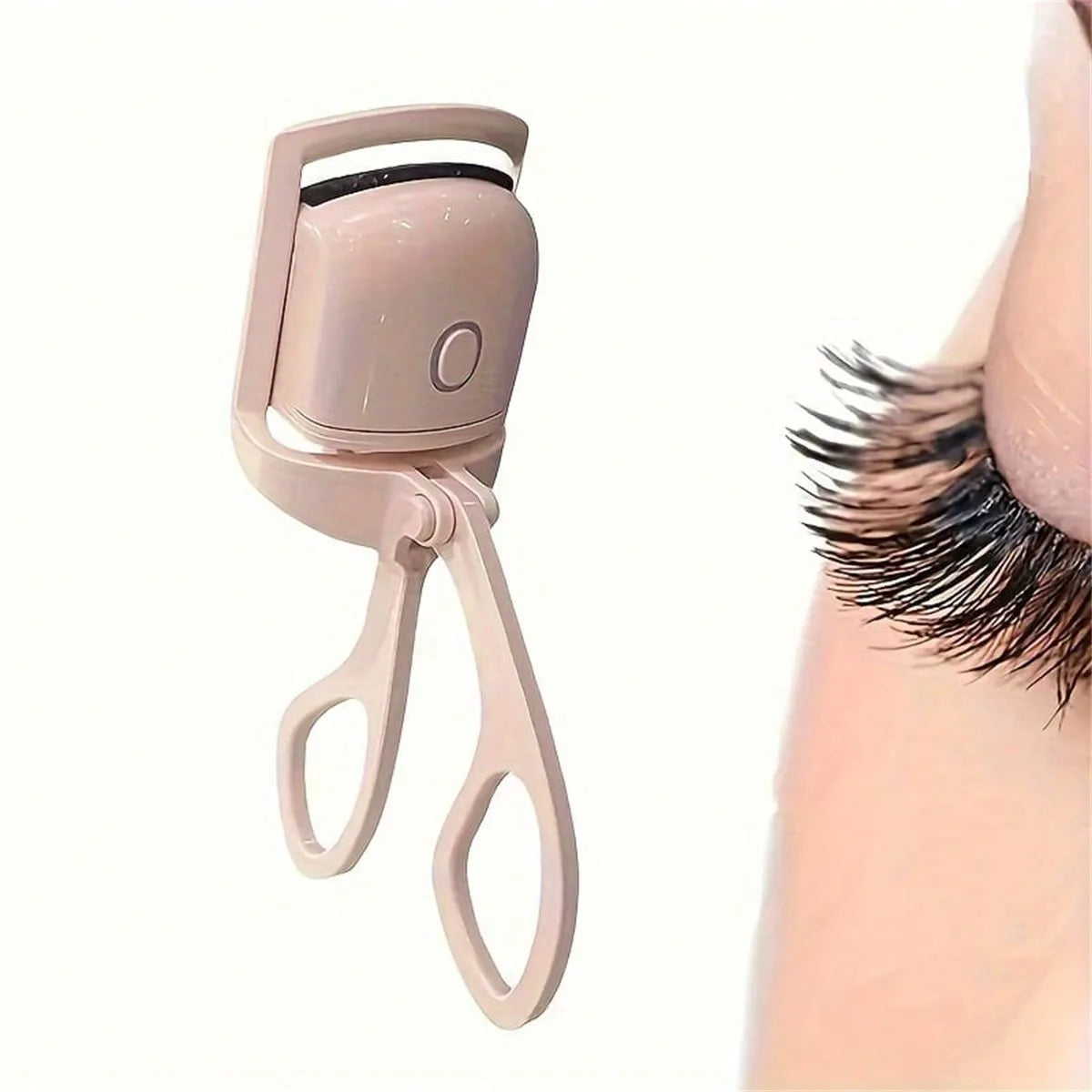 Quick-Heat Eyelash Curler - USB Rechargeable,