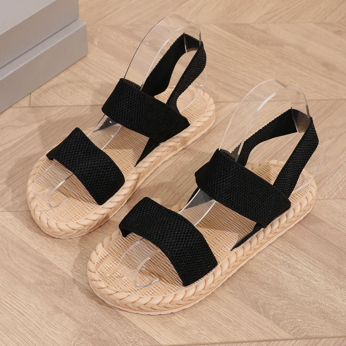 soft soled flat sandals