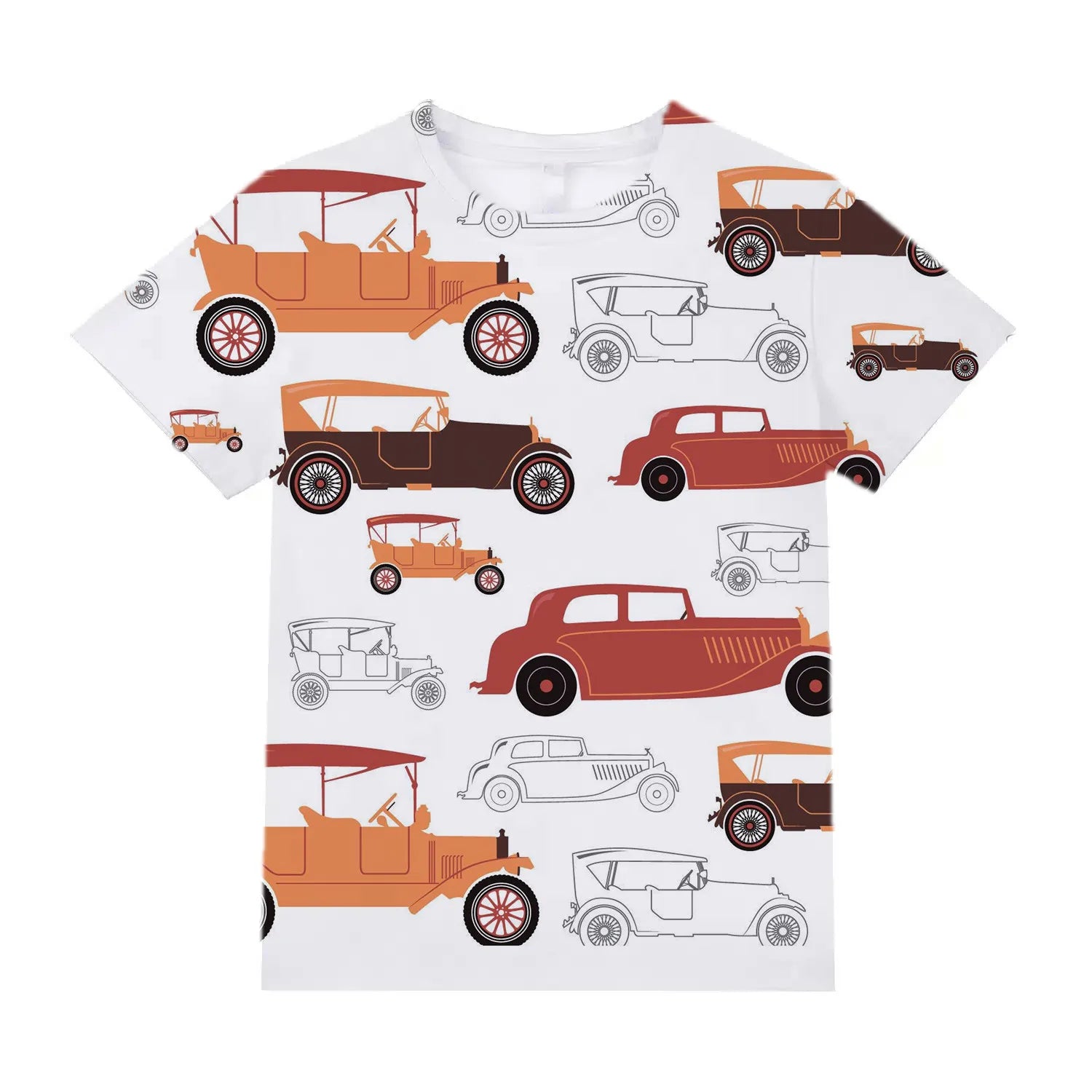 Cartoon Car  T-Shirt