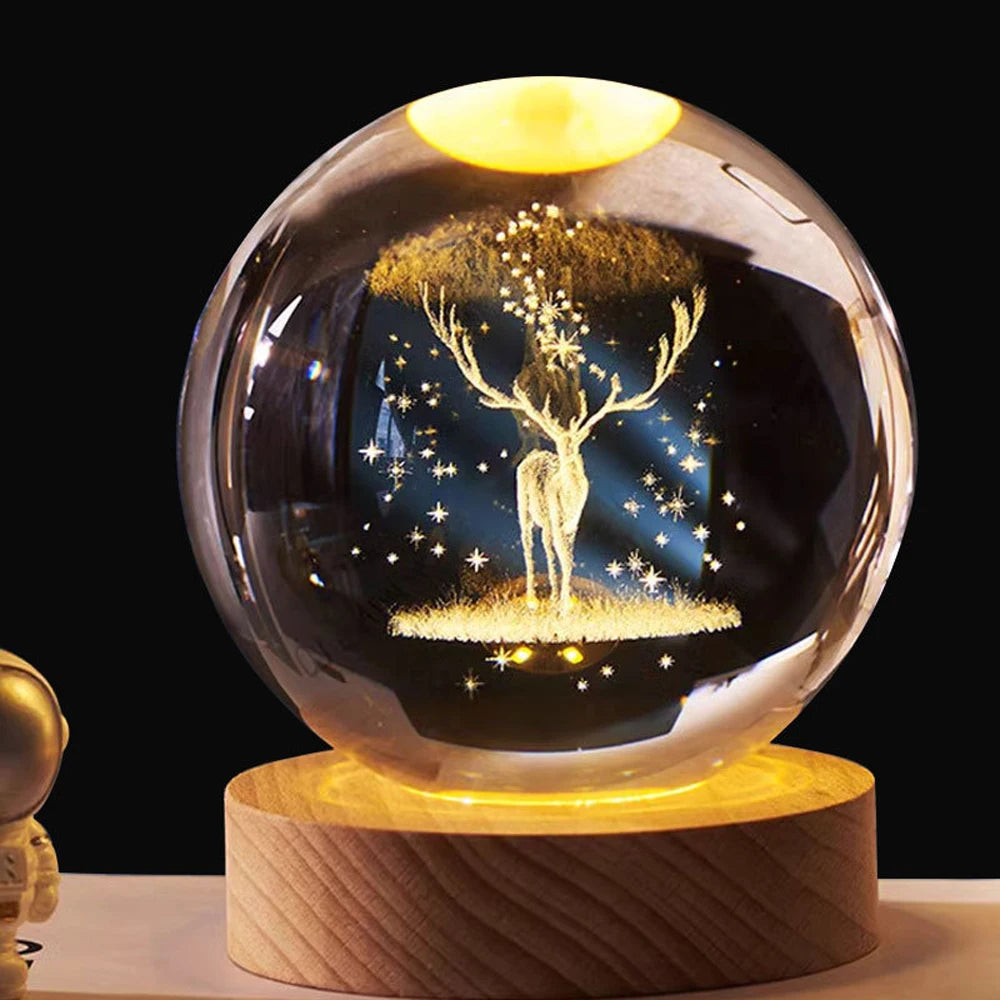 6cm 3D Crystal Ball