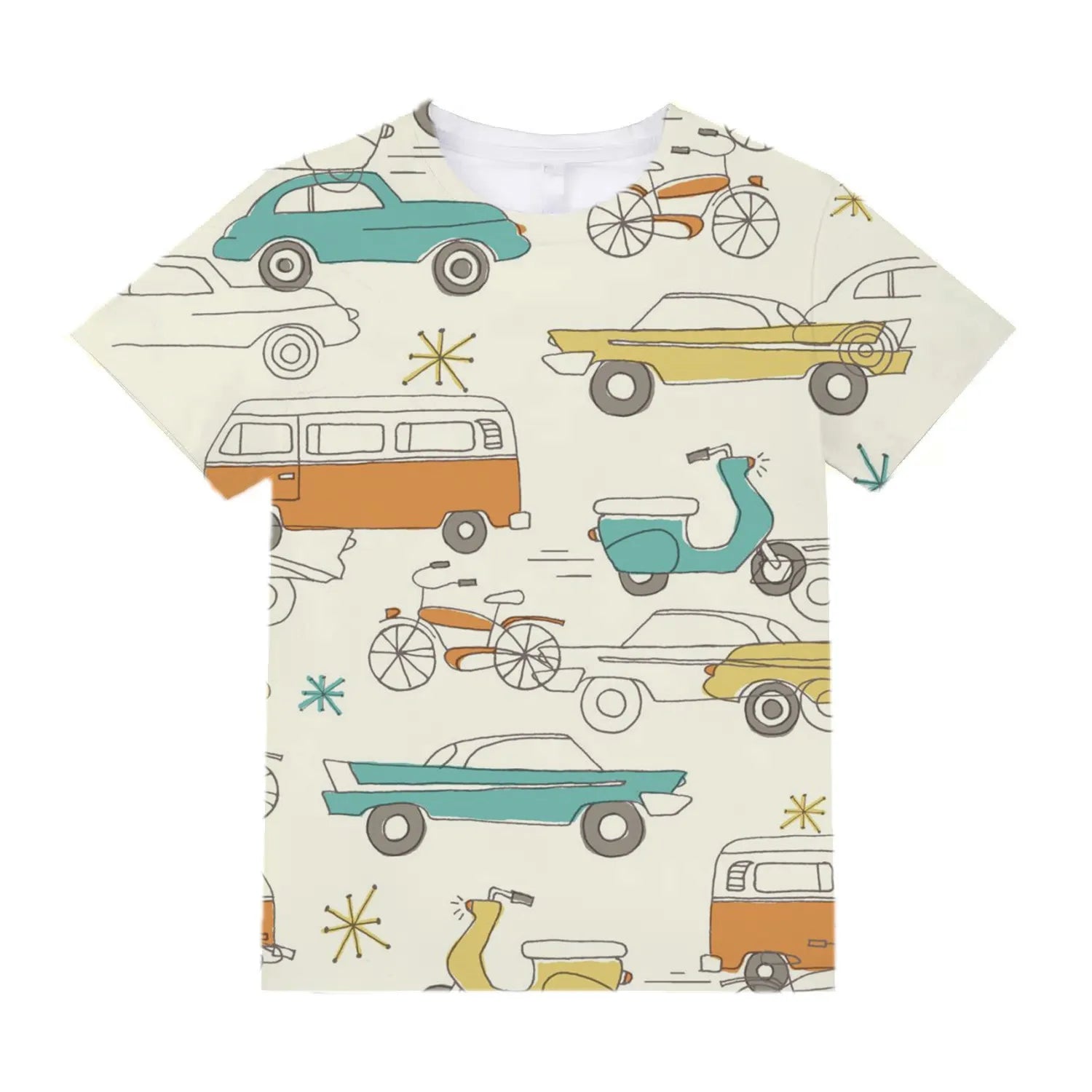 Cartoon Car  T-Shirt