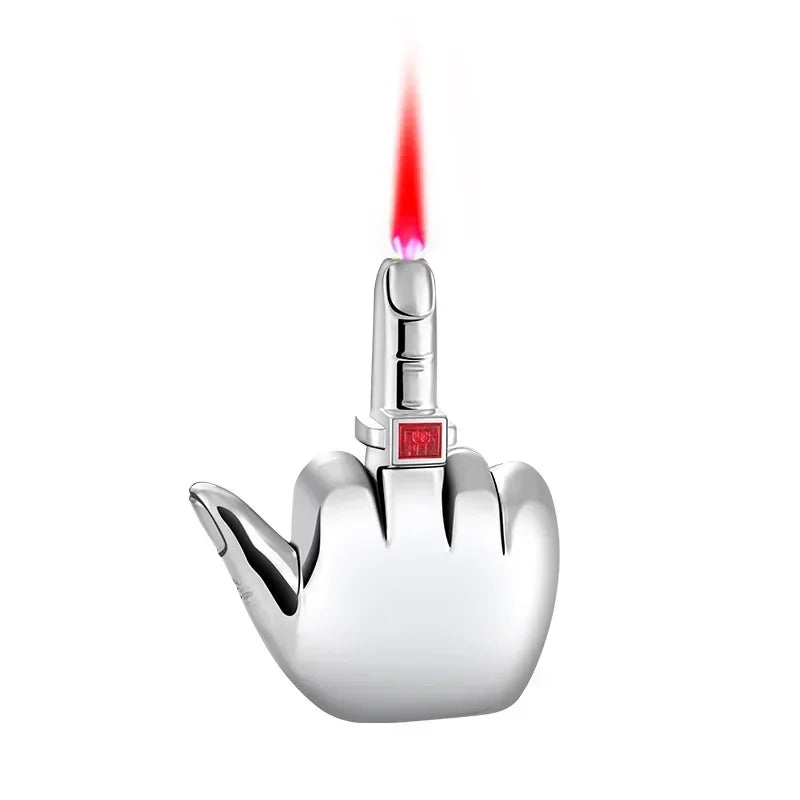 Funny Middle Finger Torch Lighter with f *ck You Voice