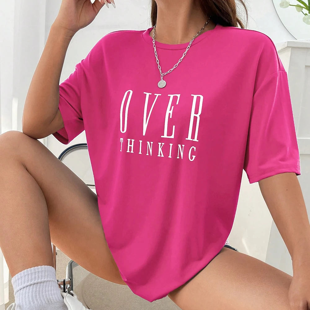 Over Thinking   Short Sleeve  Casual T-Shirt