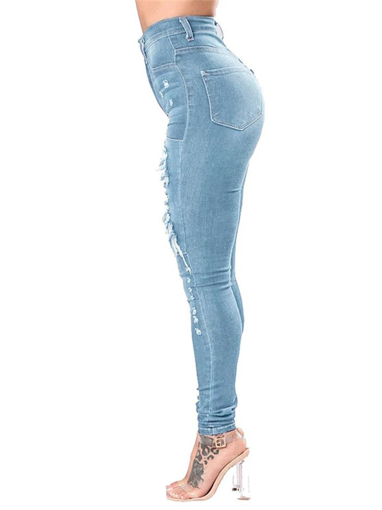 Slim Fit Jeans High Waist