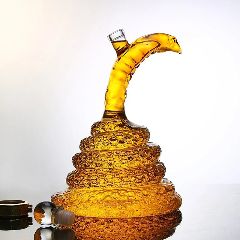 500ml Glass cobra Decanter