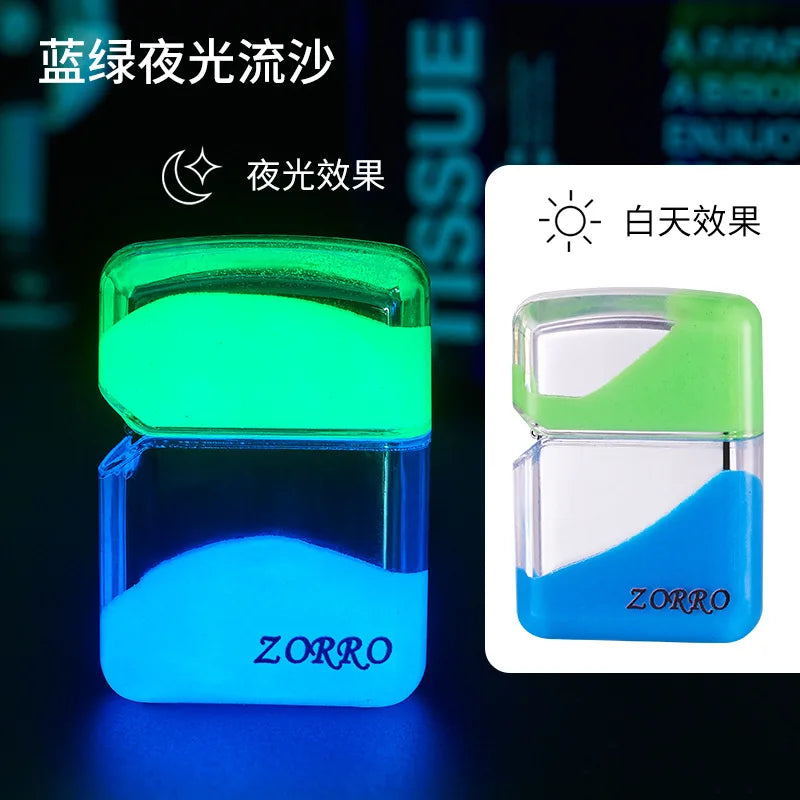 ZORRO Luminous Quicksand Cool Kerosene Lighter