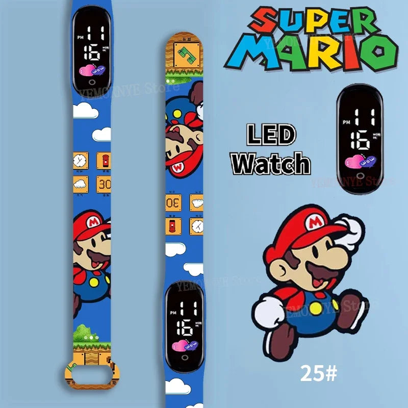 Mario Bros  Waterproof Digital Watch