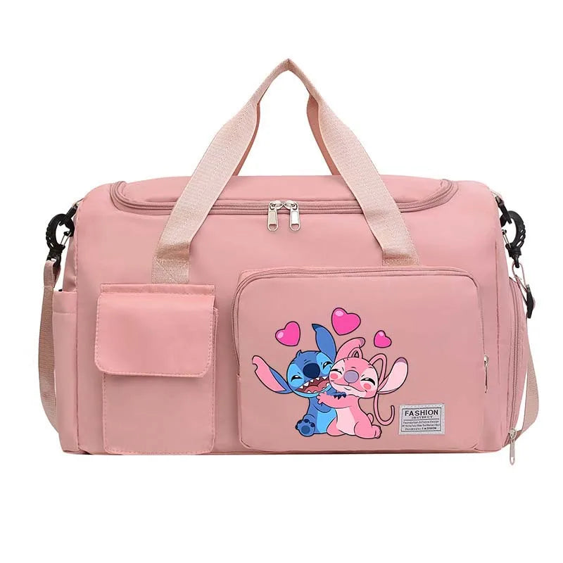 Disney Stitch Travel Bag Large Capacity