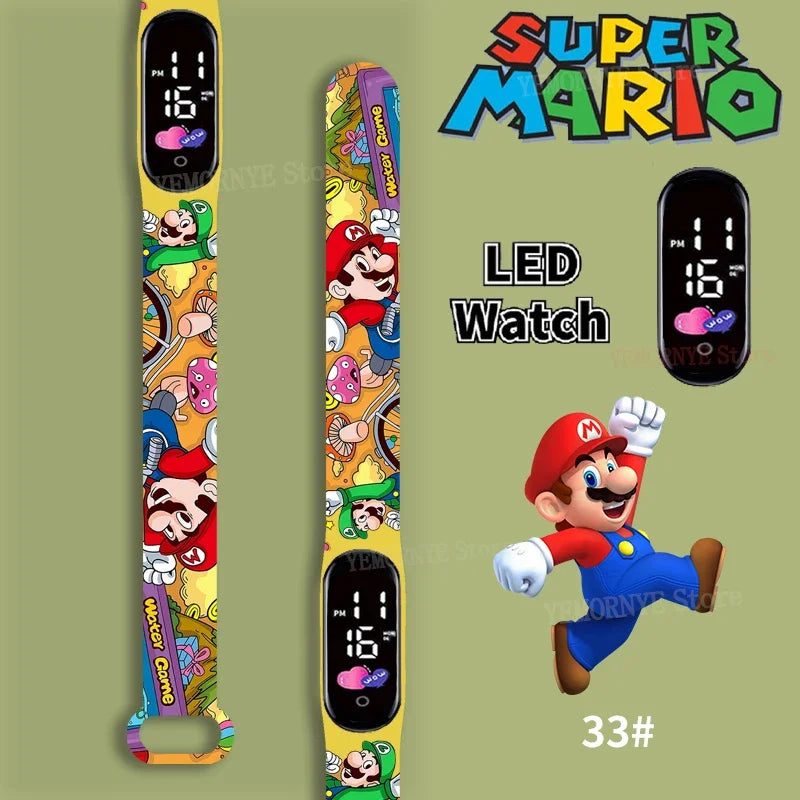 Mario Bros  Waterproof Digital Watch