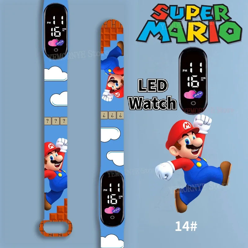 Mario Bros  Waterproof Digital Watch