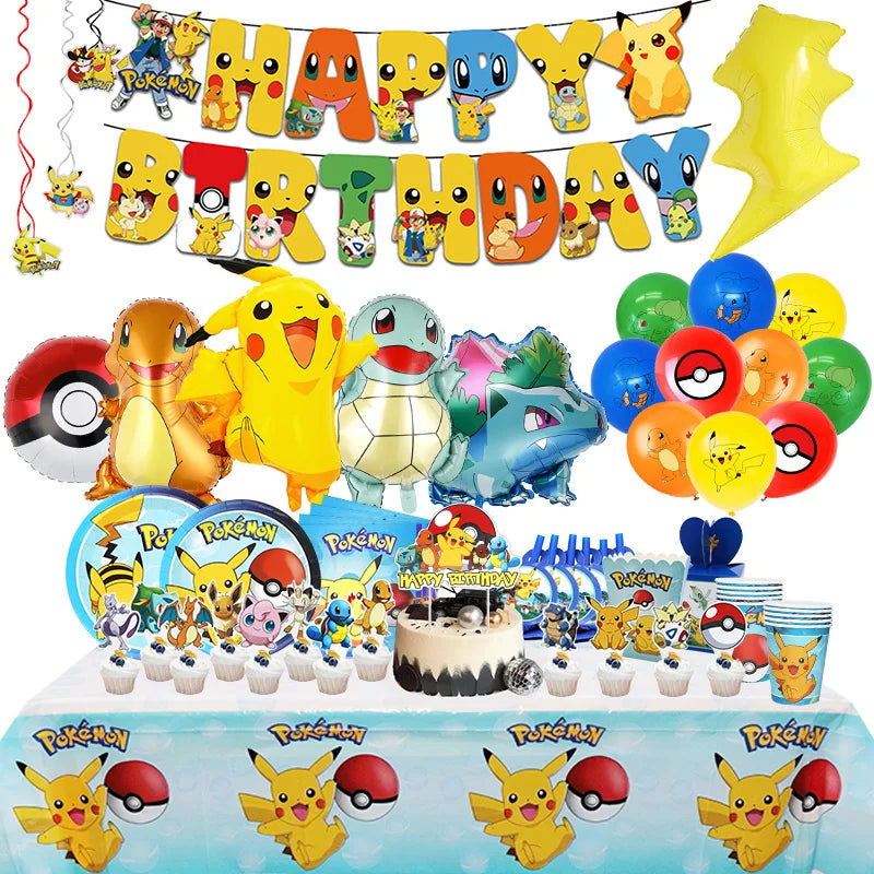 Pokemon Birthday Party Decoration