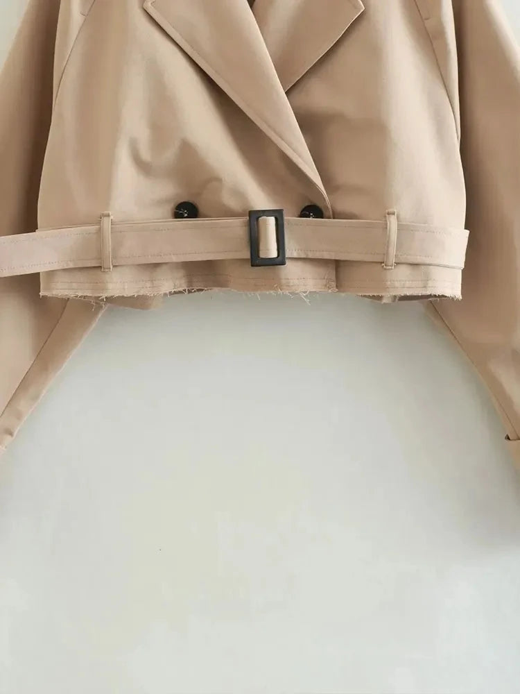 Cropped TrenchCoat