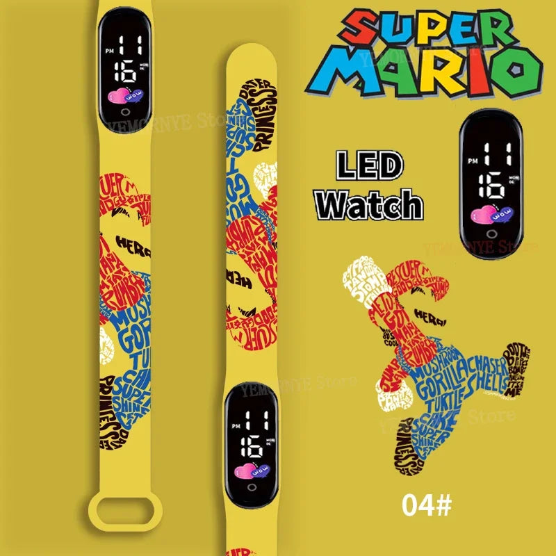 Mario Bros  Waterproof Digital Watch