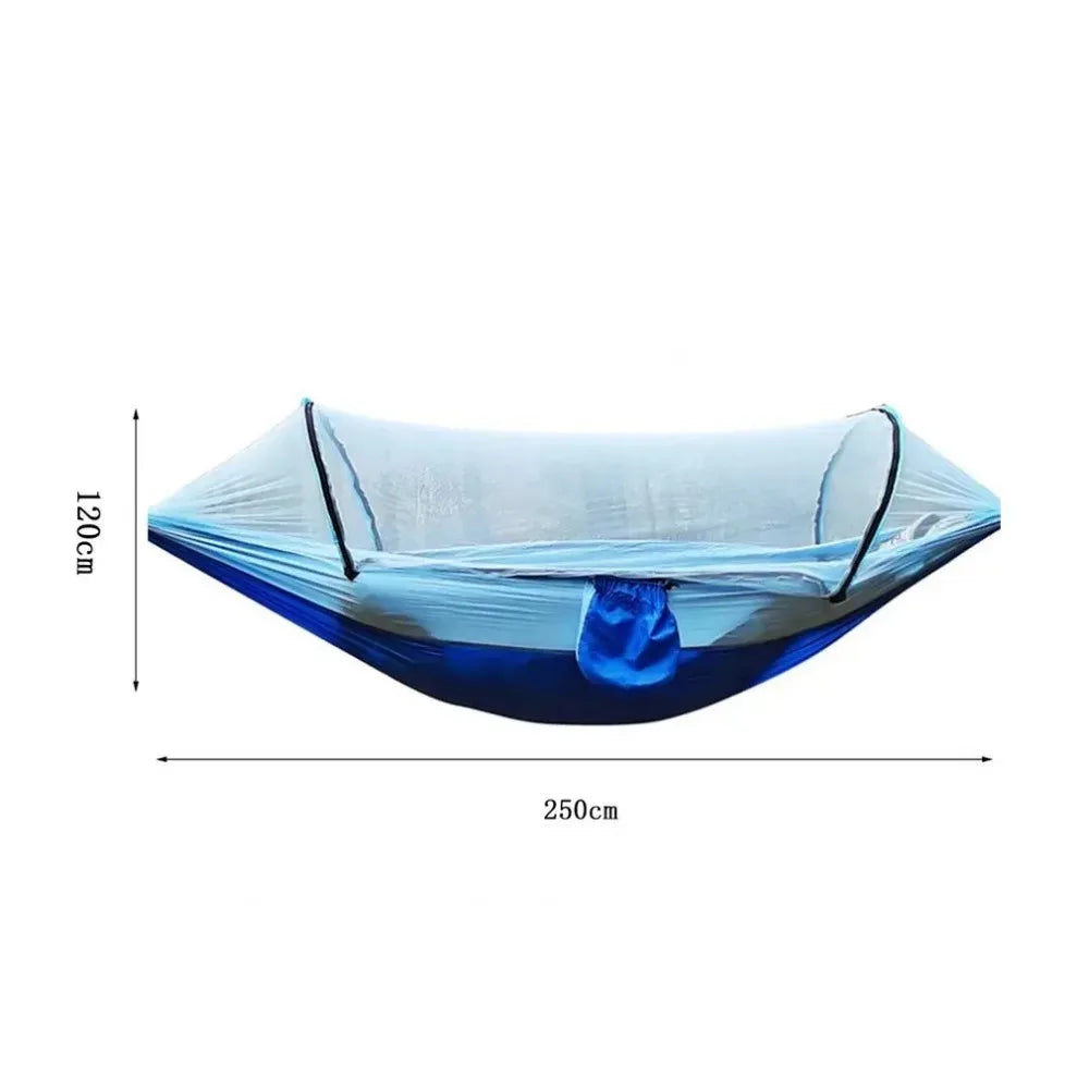 Outdoor Camping Hammock With Mosquito Net Lightweight