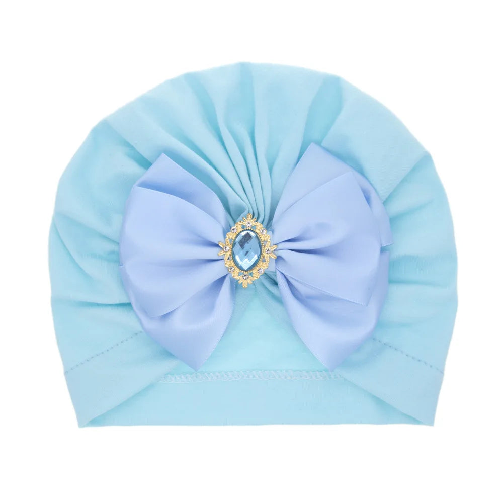 Newborn Girls Bowknot Diamond