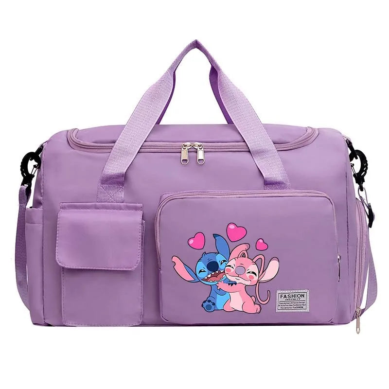 Disney Stitch Travel Bag Large Capacity