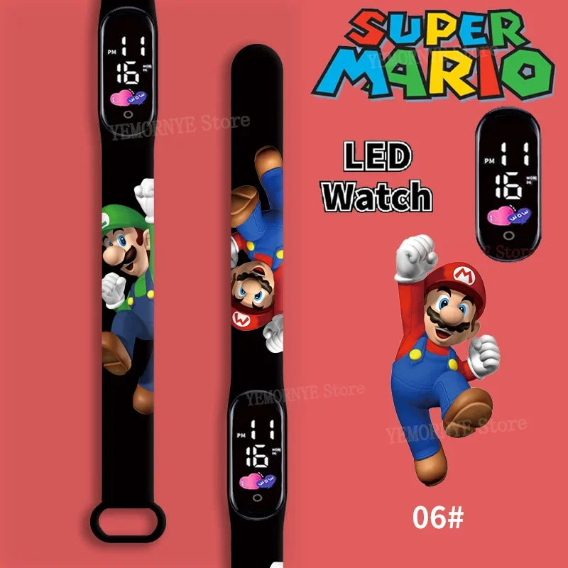 Mario Bros  Waterproof Digital Watch