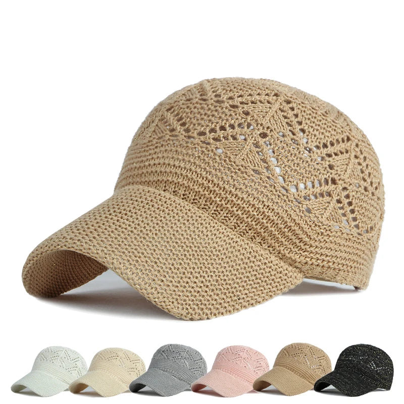 Women Baseball Cap Breathable