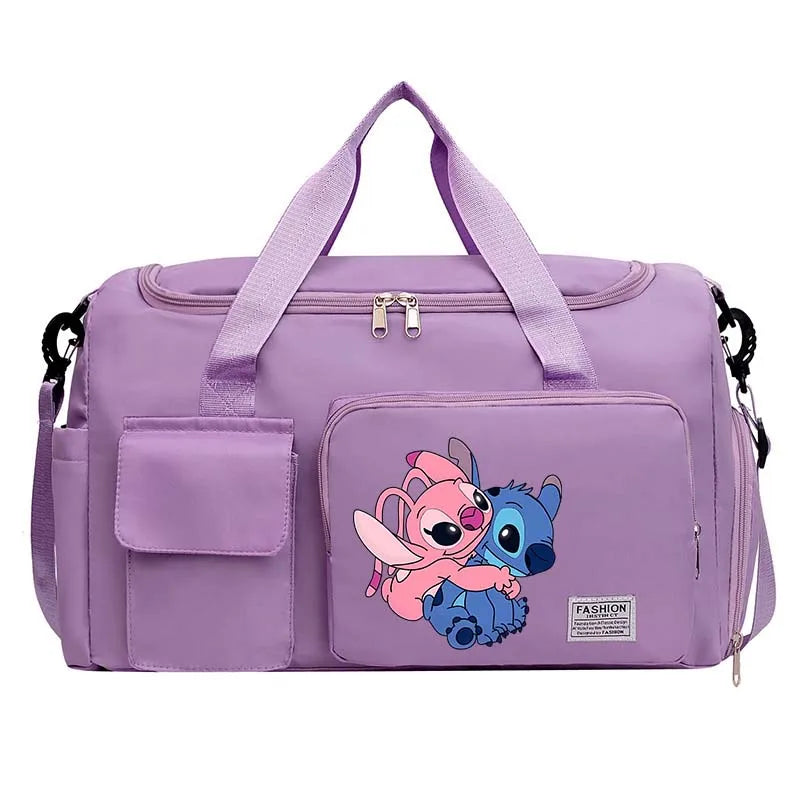 Disney Stitch Travel Bag Large Capacity