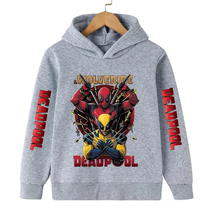 Deadpool & Wolverine Children Hooded Sweatshirts