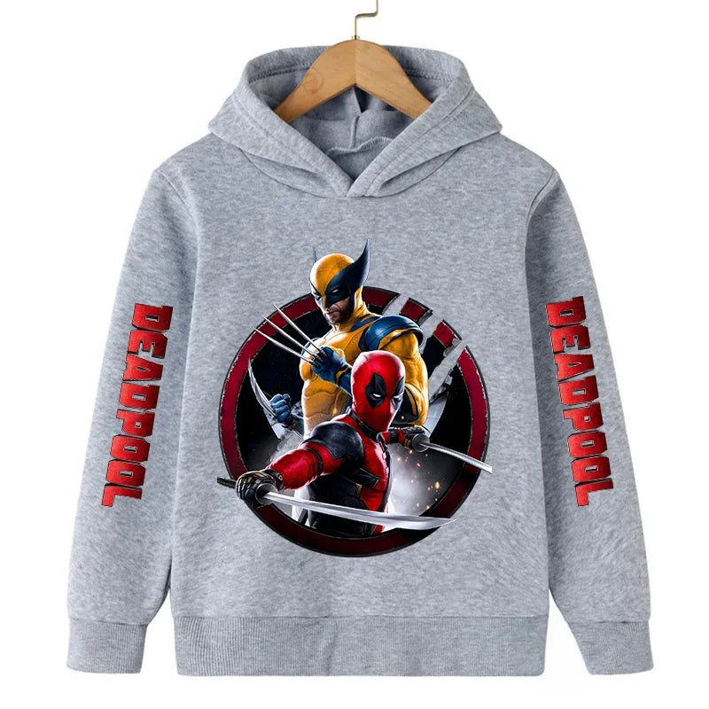 Deadpool & Wolverine Children Hooded Sweatshirts