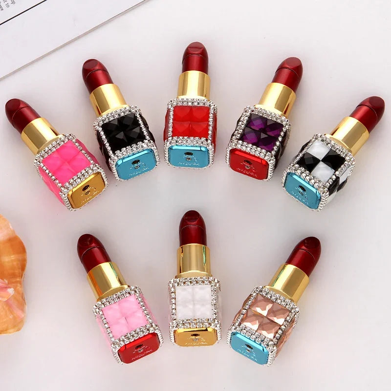 Bling Bling Lipstick Cigarette Lighter for Ladies