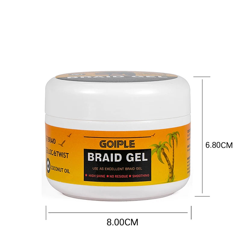 GOIPLE Smooth Shiny Hair braiding gel Extra Hold