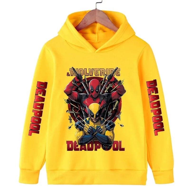 Deadpool & Wolverine Children Hooded Sweatshirts