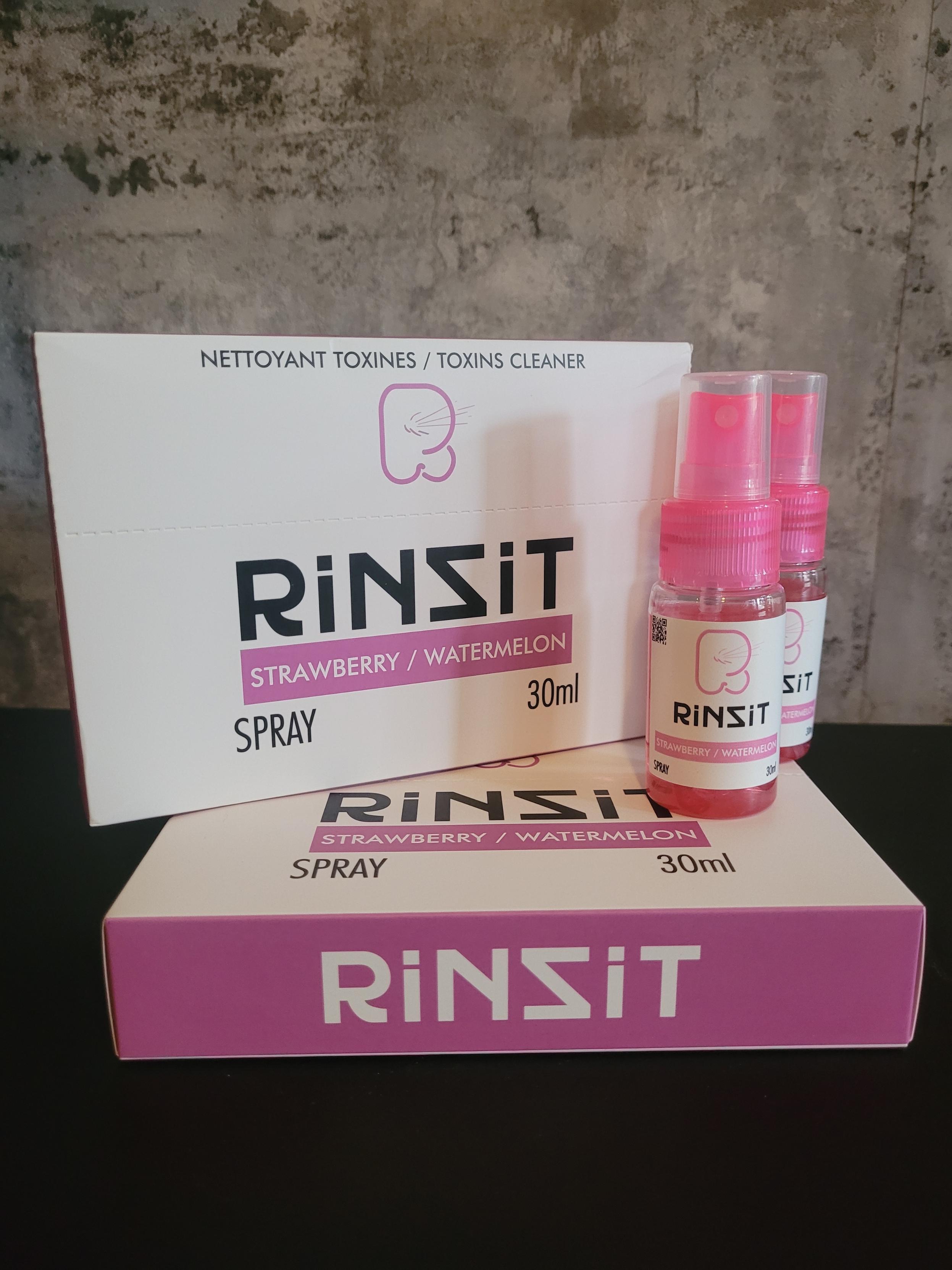 Rinzit  anti toxin spray  30ml     strawberry\watermelon